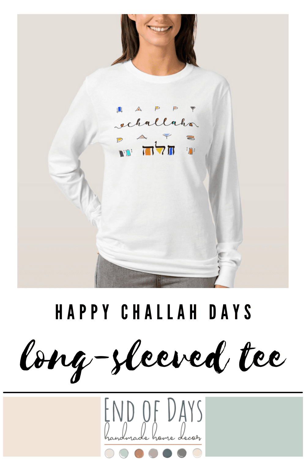 Jewish Holidays Gift Shabbat Tee Happy Hanukkah Unisex T-Shirt XS-4XL Happy Challah Days Tshirt Challah Bread Shirt